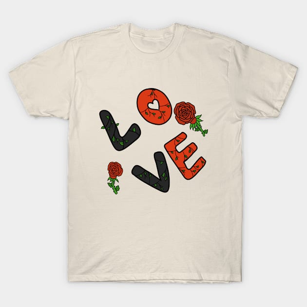 love logo T-Shirt by LillyTheChibi